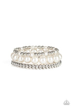 Load image into Gallery viewer, Paparazzi Jewelry Bracelet A PEARL-fect Ten - White