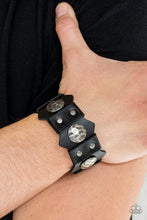 Load image into Gallery viewer, Paparazzi Jewelry Men Electrified Edge - Black