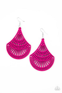 Paparazzi Jewelry Wooden Tropical Tempest - Pink