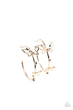 Load image into Gallery viewer, Paparazzi Jewelry Earrings Full Out Flutter - Gold