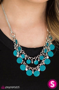 Paparazzi Jewelry Necklace Bright Horizons - Blue
