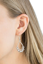 Load image into Gallery viewer, Paparazzi Jewelry Earrings Fancy First - Silver