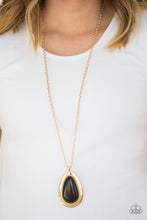 Load image into Gallery viewer, Paparazzi Jewelry Necklace BADLAND To The Bone - Gold