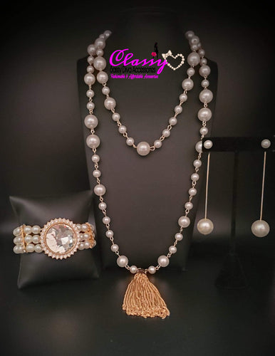 Featured Set Pearl Speechless Sparkle