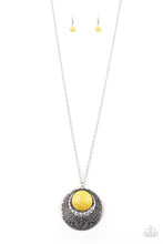 Load image into Gallery viewer, Paparazzi Jewelry Necklace Medallion Meadow - Yellow