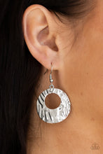 Load image into Gallery viewer, Paparazzi Jewelry Earrings Warped Perceptions - Silver