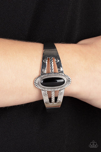 Paparazzi Jewelry Exclusive Bracelet Wanderlust Walkabout - Black