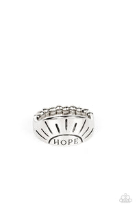 Paparazzi Jewelry Necklace Hope Rising - Silver