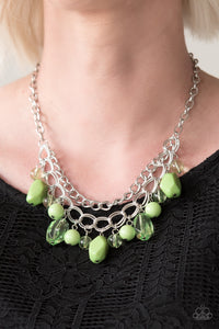 Paparazzi Jewelry Necklace  Brazilian Bay - Green