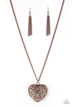 Load image into Gallery viewer, Paparazzi Jewelry Necklace Victorian Virtue - Copper