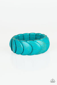 Paparazzi Jewelry Bracelet Nomadic Nature - Blue