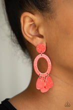 Load image into Gallery viewer, Paparazzi Jewelry Earrings Sparkling Shores - Orange