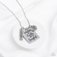 Load image into Gallery viewer, Paparazzi Jewelry Necklace Sunshine Sight - Silver