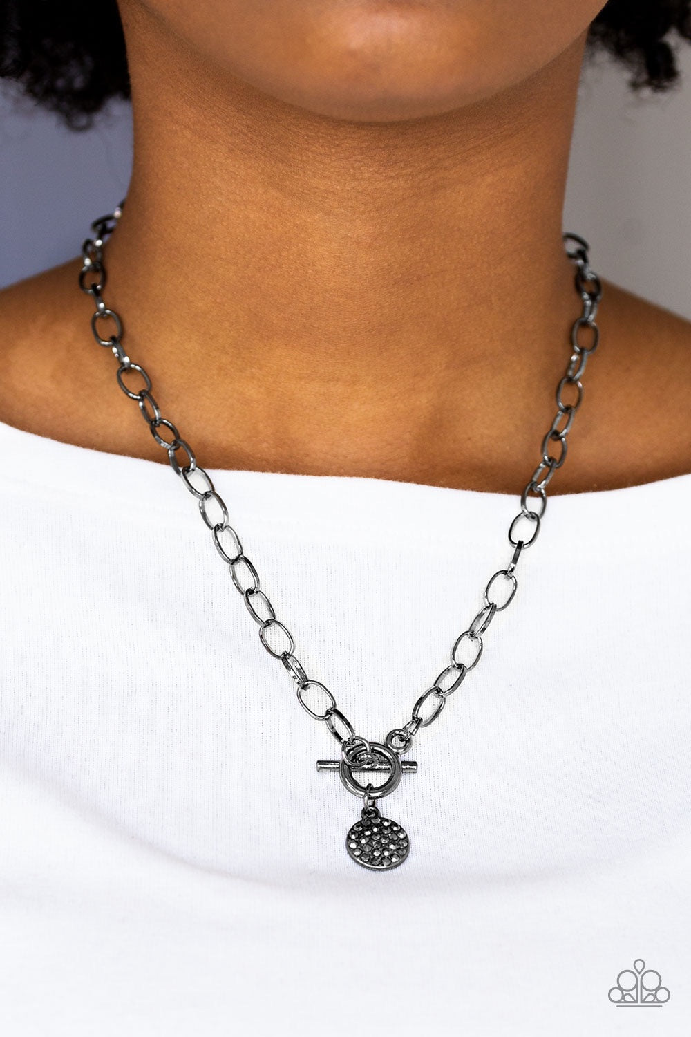 Paparazzi Jewelry Necklace Sorority Sisters - Black