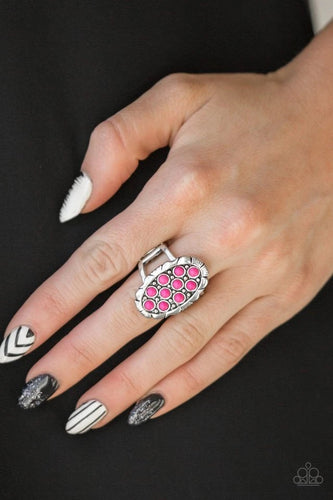 Paparazzi Jewelry Ring Cactus Garden - Pink