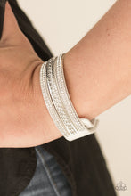 Load image into Gallery viewer, Paparazzi Jewelry Bracelet Unstoppable - White