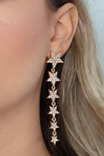 Load image into Gallery viewer, Paparazzi Jewelry Earrings Americana Attitude - Gold