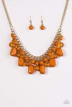 Load image into Gallery viewer, Paparazzi Jewelry Necklace Newport Native - Orange