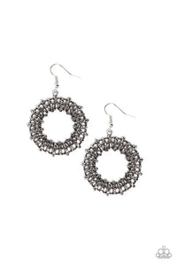 Paparazzi Jewelry Earrings Girl Of Your GLEAMS - Silver