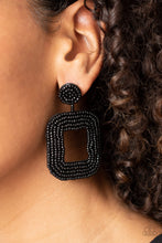 Load image into Gallery viewer, Paparazzi Jewelry Earrings Beaded Bella - Black