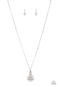Paparazzi Jewelry Necklace As for Me - Pink
