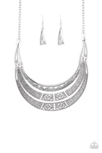 Load image into Gallery viewer, Paparazzi Jewelry Necklace Take All You Can GATHERER - Silver