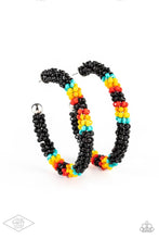 Load image into Gallery viewer, Paparazzi Jewelry Earrings Bodaciously Beaded Black