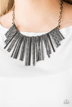 Load image into Gallery viewer, Paparazzi Jewelry Necklace Welcome To The Pack Black