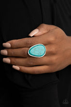 Load image into Gallery viewer, Paparazzi Jewelry Ring Marble Mecca - Blue