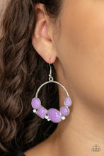 Load image into Gallery viewer, Paparazzi Jewelry Earrings Beautifully Bubblicious - Purple