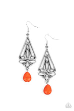 Load image into Gallery viewer, Paparazzi Jewelry Earrings Transcendent Trendsetter - Orange