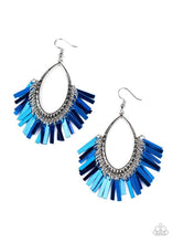 Load image into Gallery viewer, Paparazzi Jewelry Earrings Fine-Tuned Machine - Blue
