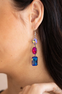Paparazzi Jewelry Earrings Dripping In Melodrama - Multi