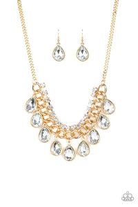 Paparazzi Jewelry Necklace All Toget-HEIR Now - Gold