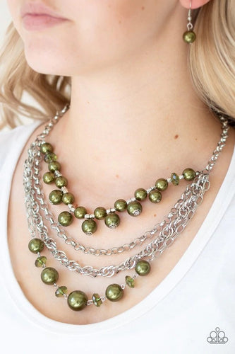 Paparazzi Jewelry Necklace Rockin Rockette - Green