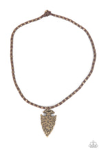 Load image into Gallery viewer, Paparazzi Jewelry Men Get Your ARROWHEAD in the Game - Brass