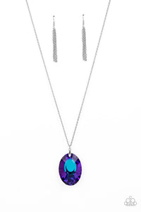 Paparazzi Jewelry Necklace Celestial Essence - Blue