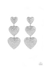 Load image into Gallery viewer, Paparazzi Jewelry Earrings Couples Retreat - White