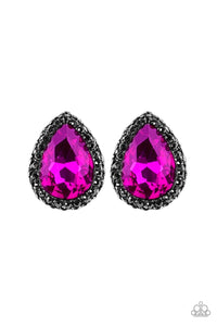 Paparazzi Jewelry Earrings Dare To Shine - Pink
