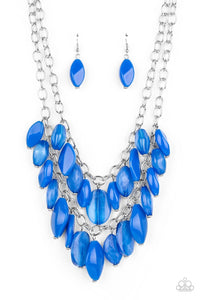 Paparazzi Jewelry Necklace Palm Beach Beauty - Blue