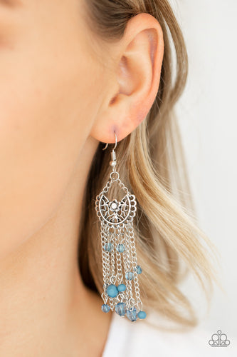 Paparazzi Jewelry Earrings Daisy Daydream - Blue