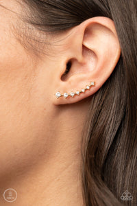 Paparazzi Jewelry Earrings New Age Nebula - Gold