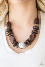 Load image into Gallery viewer, Paparazzi Jewelry Wooden Grand Turks Getaway - Brown