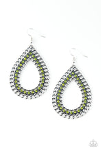 Load image into Gallery viewer, Paparazzi Jewelry Earrings Mechanical Marvel - Green