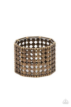 Load image into Gallery viewer, Paparazzi Jewelry Bracelet Cool and CONNECTED - Brass