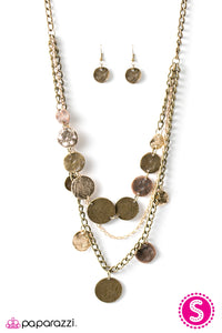 Paparazzi Jewelry Necklace Lost Treasure - Multi