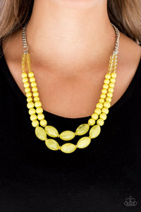 Paparazzi Jewelry Necklace Sundae Shoppe - Yellow