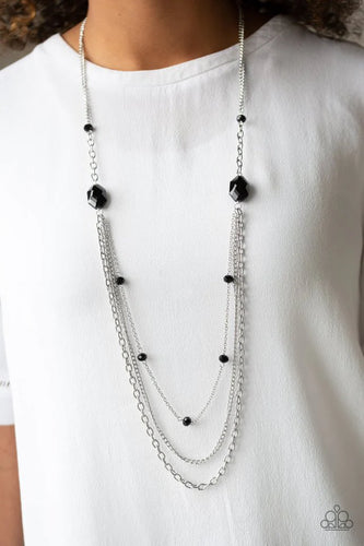 Paparazzi Jewelry Necklace Dare To Dazzle - Black