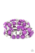 Load image into Gallery viewer, Paparazzi Jewelry Bracelet Perfectly Prismatic - Purple