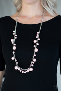 Paparazzi Jewelry Necklace  Theres Always Room At The Top - Pink